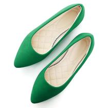 Flat Ballets Flats ChaiRong Zhou Y-Grass Green para mulheres Flat Ballets Flats ChaiRong Zhou Y-Grass Green para mulheres