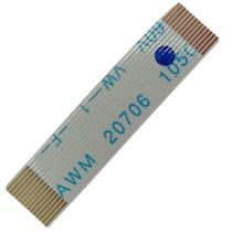 Flat cable 14vias x 3,2cm 0,5mm terminal dourado - Actronic
