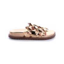 Flat Metalizada Carol Dourada Flat Metalizada Carol Dourada