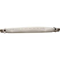 Flat P/cabo Coaxial Pvc Branco Gigasat