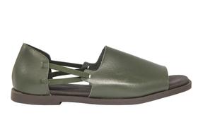Flat Peeptoe Feminino material sintético - Cód 242870 Flat Peeptoe Feminino material sintético - Cód 242870