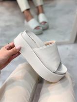 Flatform Papete Feminina Maya OffWhite Flatform Papete Feminina Maya OffWhite