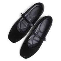 Flats Stunner Velvet para mulheres Mary Jane Black tamanho 42 (9.5) Flats Stunner Velvet para mulheres Mary Jane Black tamanho 42 (9.5)