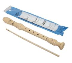 Flauta Doce Barroca -Cor Marfim -Spring