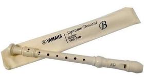 Flauta Doce Barroca Soprano Em Abs C/ Estojo Yamaha Yrs24b
