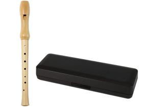 Flauta Doce Desmontável de madeira (maple),Dedilhado Germânico,dó (C) c/case Flauta Doce Desmontável de madeira (maple),Dedilhado Germânico,dó (C) c/case