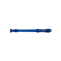 Flauta doce dolphin germanica soprano azul f- azul