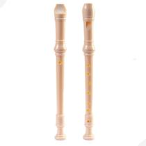 Flauta Doce Germânica Soprano Com Limpador e Bag Marquês