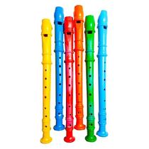 Flauta Doce Infantil Sortida Musical Brinquedo Unidade