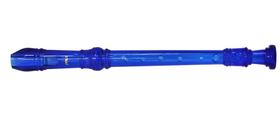 Flauta doce phx germanica azul p8