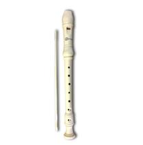 Flauta Doce Soprano Barroca Spring SG-FLB - Cor Marfim