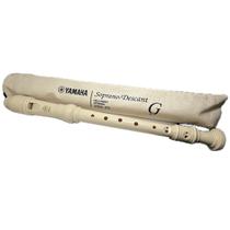 Flauta Doce Yamaha Germânica Profissional YRS24-B Original + capa