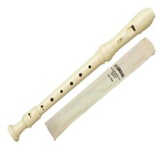 Flauta Doce - YAMAHA - Soprano Barroca C YRS-24B com capa