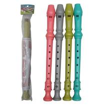 Flauta Plástico Infantil - Brinquedo Instrumento - Amar e