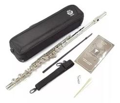 Flauta Transversal - Eagle Fl03s Prateada Flauta Transversal - Eagle Fl03s Prateada