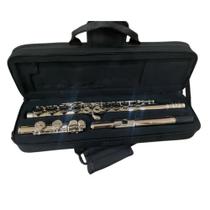 Flauta Transversal Em Dó Niquelada - Hofma Hfl01n by eagle