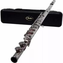 Flauta transversal Shelter em Dó com estojo - SFT6456N