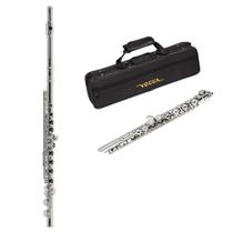 Flauta Transversal Vogga VSFL701N Niquelada Com Case