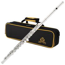 Flauta Yasisid C 16 Teclas com Kit de Limpeza, Suporte e Estojo Flauta Yasisid C 16 Teclas com Kit de Limpeza, Suporte e Estojo