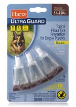 Flea & Tick Drops Hartz UltraGuard para cães 27,7-68 kg 3 meses