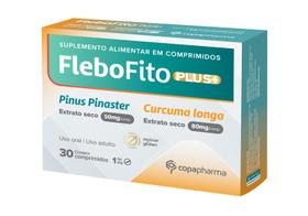 Flebofito Pinus Pinaster 50mg Curcuma Longa 80mg 30 CPR Flebofito Pinus Pinaster 50mg Curcuma Longa 80mg 30 CPR