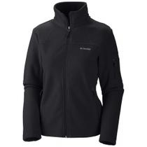 Fleece Columbia Fast Trek II Full zip - feminino - preto e cinza Fleece Columbia Fast Trek II Full zip - feminino - preto e cinza