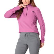 Fleece Feminino Glacier 1/4 Zip Dragonfruit Rosa - The North Face