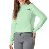 Fleece Feminino Glacier 1/4 Zip Pale Verde - The North Face