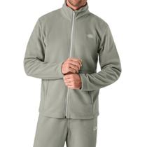 Fleece Masculino Glacier Full Zip Clay Grey - The North Face