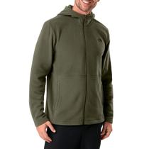 Fleece Masculino Glacier Full Zip Com Capuz New Taupe Green - The North Face