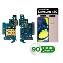 Flex De Placa Sub Galaxy A80 / A90 Compatível Samsung