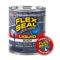 Flex Liquid Borracha Líquida Flex Seal Lata 473Ml Preto