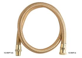 Flex tomback glp/gn 1/2(i)x800mm r.1/2 npt(e) x 1/2 bsp(i) emb ind