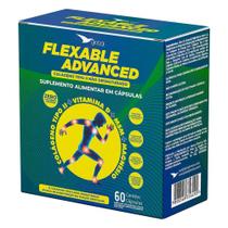 Flexable Advanced (Colágeno tipo 2, MSM, Vitamina D e Magnésio) 60 Cápsulas- Global Suplementos