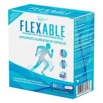 Flexable Colágeno tipo 2 Não desnaturado (40mg) 60 Cápsulas- Global Suplementos Flexable Colágeno tipo 2 Não desnaturado (40mg) 60 Cápsulas- Global Suplementos