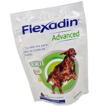 Flexadin Advanced 30 Tabletes Mastigáveis Suplemento Caes