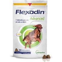 Flexadin Advanced nutrientes essenciais para cães de todas as idades-30 tabletes mastigáveis