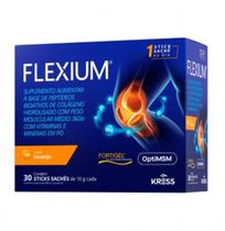 Flexium Suplemento Alimentar Colágeno Kress Laranja 30sachês Flexium Suplemento Alimentar Colágeno Kress Laranja 30sachês