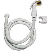 Flexível Branco Deca 1,2 Mts Com Ducha E Suporte Det. Dourado - 4606305K120 Flexível Branco Deca 1,2 Mts Com Ducha E Suporte Det. Dourado - 4606305K120