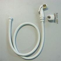 Flexível Branco Deca 1,2 Mts Com Ducha E Suporte Det. Dourado - 4606305K120 Flexível Branco Deca 1,2 Mts Com Ducha E Suporte Det. Dourado - 4606305K120