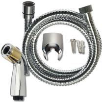 Flexível Cromado Deca 1,2mts Com Ducha E Suporte Det. Dourado - 4260000K140 Flexível Cromado Deca 1,2mts Com Ducha E Suporte Det. Dourado - 4260000K140