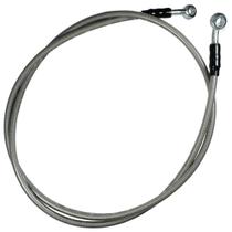 Flexível de freio dianteiro aeroquip malha ferro competição CBX250 CB250F CB300 CB300F Twister YS250 FZ250 Fazer CBX200