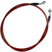 Flexível de freio dianteiro aeroquip malha ferro competição NXR150 NXR160 Bros