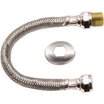 Flexível de inox trançado 1/2" x 60cm cromado Esteves Flexível de inox trançado 1/2" x 60cm cromado Esteves