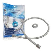 Flexível de Malha Trançada de Aço INOX ½ da Flvx Hidro de 120cm FLEX120IN