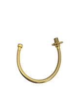 Flexivel Engate Mangueira Para Ducha Com Derivação 40cm Dourado