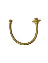 Flexivel Engate Mangueira Para Ducha Com Derivação 40cm Dourado