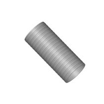 Flexível Escapamento 5 Polegadas 1000mm Inox