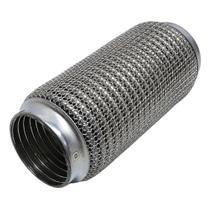 Flexível Grampeado Escape Inox 2,5 Pol. Alto Desempenho