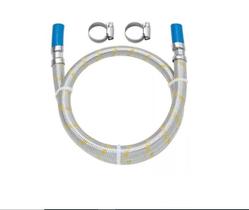 Flexivel Inox Para Gás Para Espigão Com Abraçadeira 1,50m BLUKIT